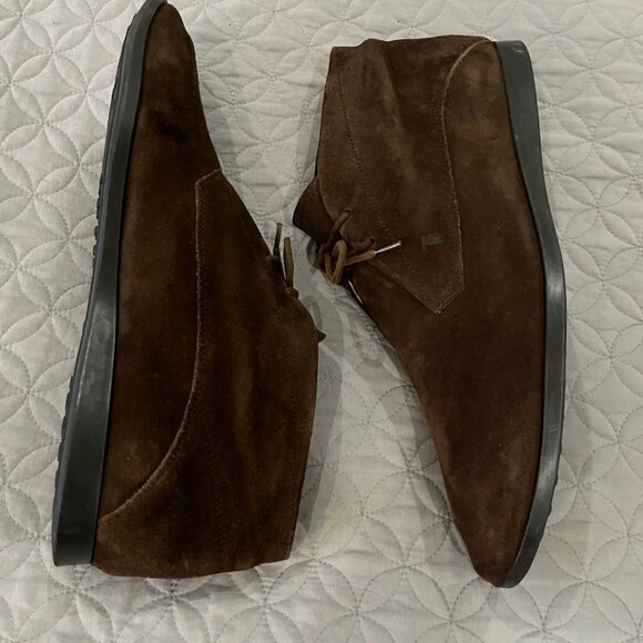 Tod's Suede Lace-Up Chukka Boots – Size US 11 - Picture 3 of 6